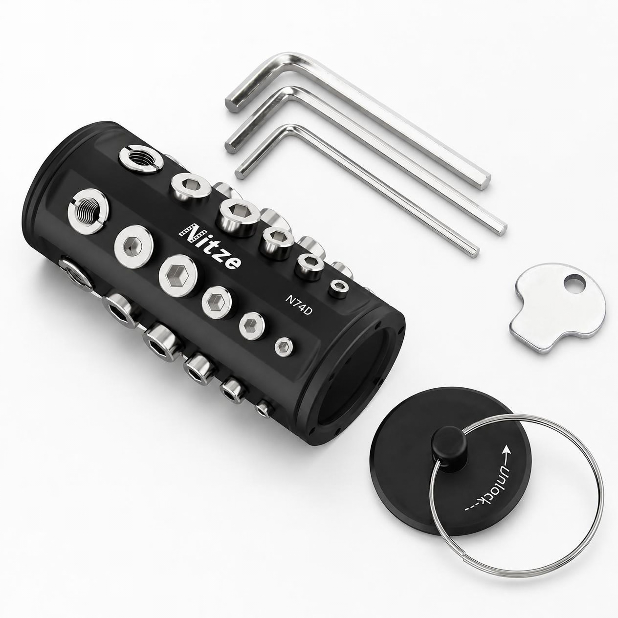 Nitze Camera Screws and Wrenches Storage Kit, 36Pcs - N74D